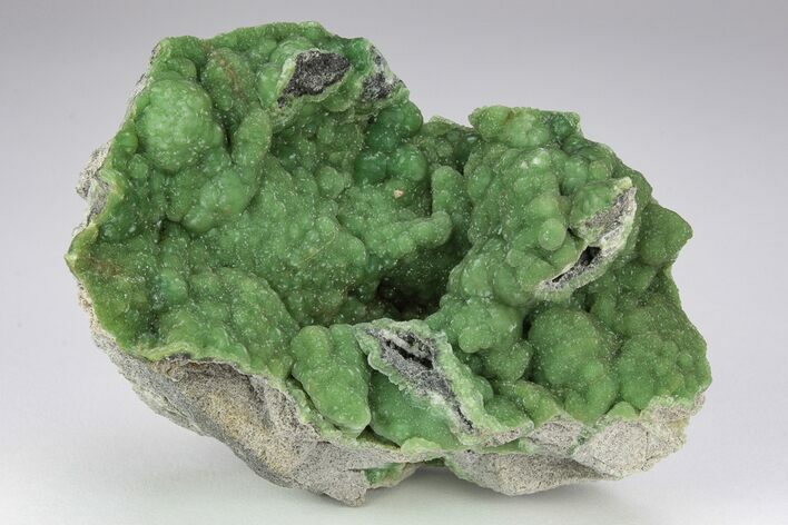 Sparkly, Botryoidal, Green Wavellite Formation - Arkansas #206208